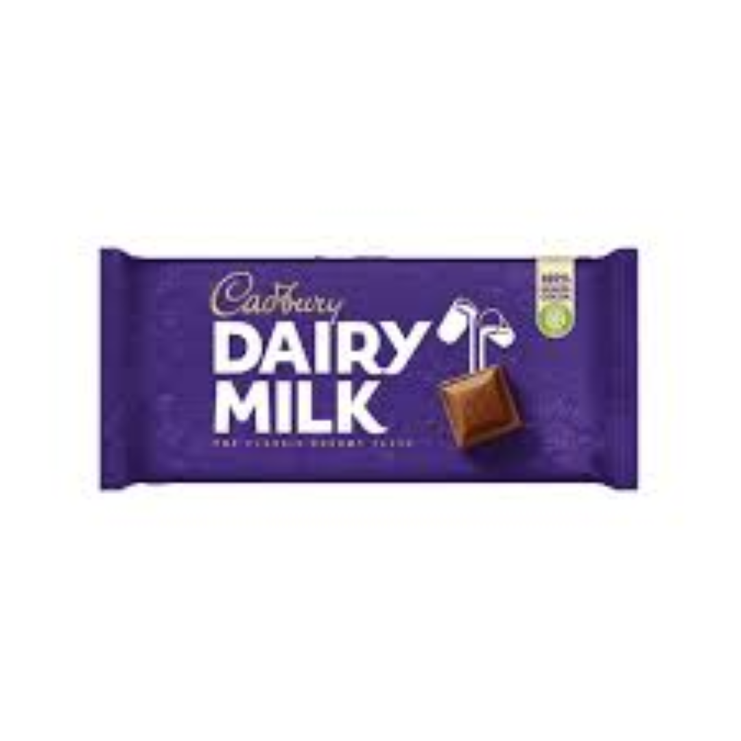 CADBURY DAIRY MILK CHOCOLATE 180G